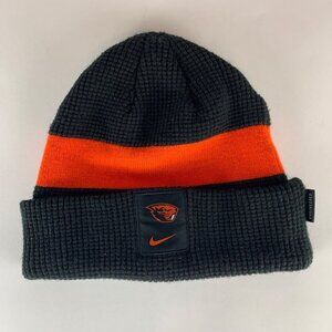 Oregon State Beavers NCAA Black Thermal Nike Beanie Cap Unisex One Size